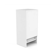 Meuble Rangement Vinyle Finition Blanche