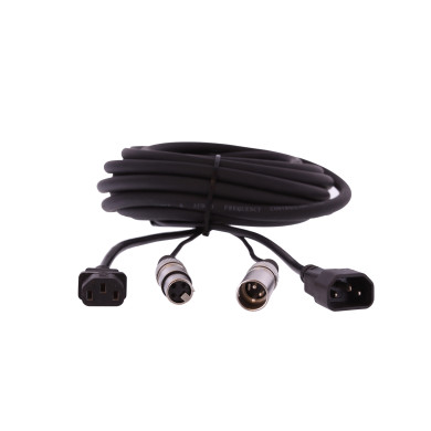 Câble d'alimentation 10m - XLR - Shucko Mâle / Femelle