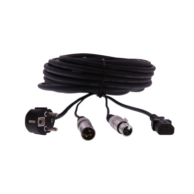 Câble d'Alimentation 20m - XLR - Shucko femelle