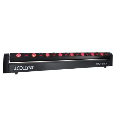 Barre 8 Lasers Rouge + 8 Leds