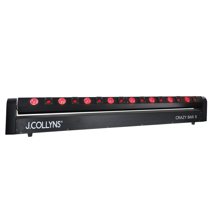 Barre 8 Lasers Rouge + 8 Leds
