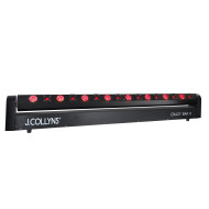 Barre 8 Lasers Rouge + 8 Leds