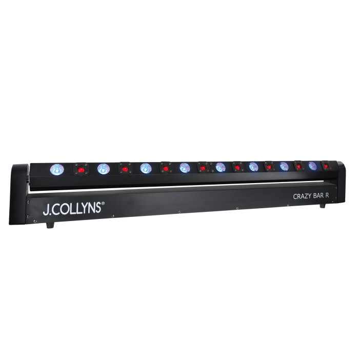 Barre 8 Lasers Rouge + 8 Leds