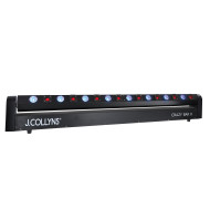 Barre 8 Lasers Rouge + 8 Leds