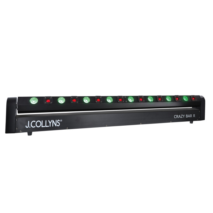 Barre 8 Lasers Rouge + 8 Leds