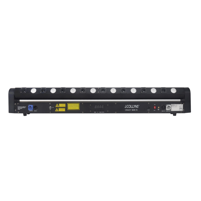 Barre 8 Lasers Rouge + 8 Leds