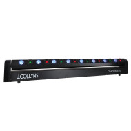 Barre 8 Lasers Rouge Vert + 8 Leds