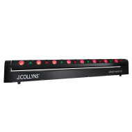 Barre 8 Lasers Rouge Vert + 8 Leds