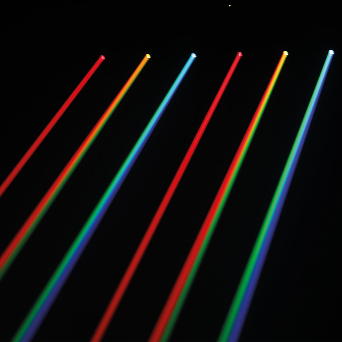 Barre 6 Lasers RGB