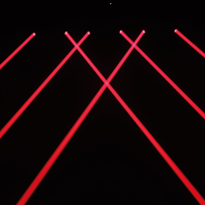 Barre 6 Lasers RGB
