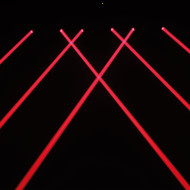 Barre 6 Lasers RGB