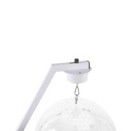 Support Blanc pour Boule à Facettes