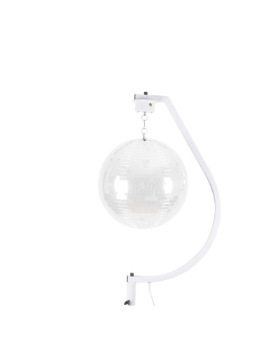 Support Blanc pour Boule à Facettes