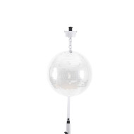 Support Blanc pour Boule à Facettes