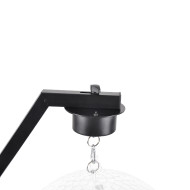 Support Noir pour Boule à Facettes