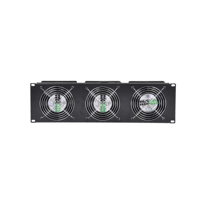 Plaque Métal 3U Avec Ventilateurs