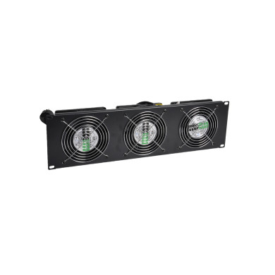 Plaque Métal 3U Avec Ventilateurs