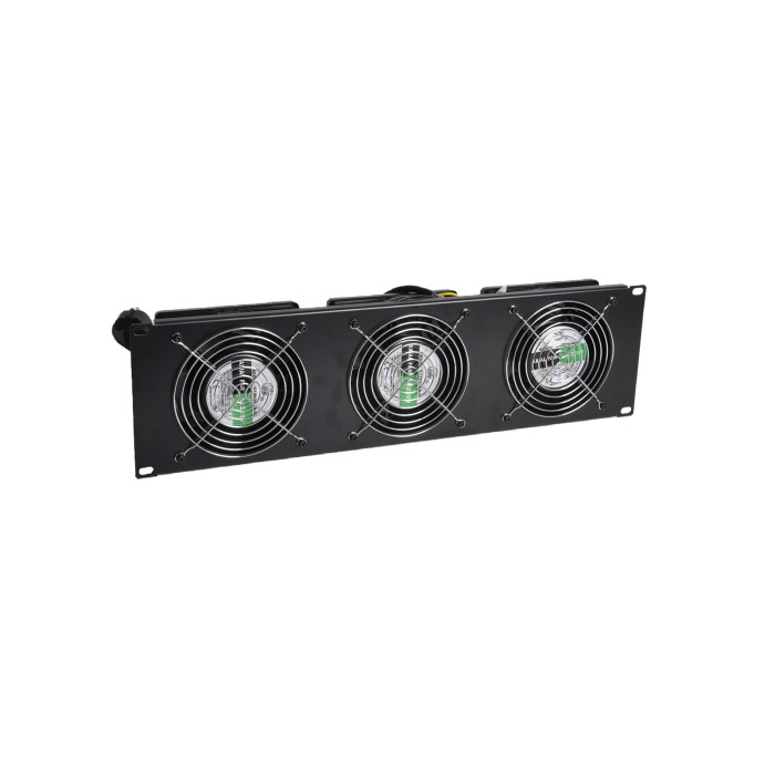 Plaque Métal 3U Avec Ventilateurs