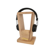 Support Casque Marron Non Huilé