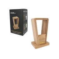 Support Casque Marron Non Huilé