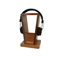 Support Casque Marron Huilé