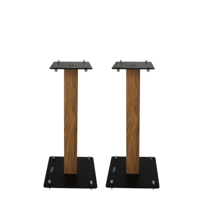 Pieds d'Enceintes Par Paire - Finition Bois