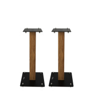Pieds d'Enceintes Par Paire - Finition Bois