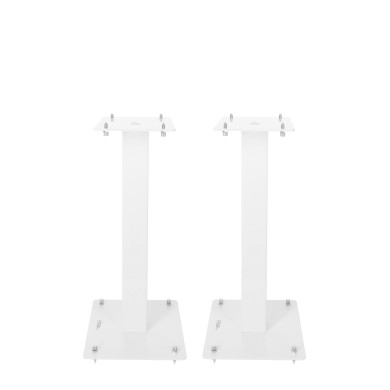 Pieds d'Enceintes Par Paire - Finition Blanc