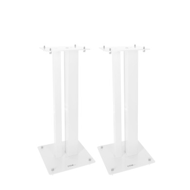 Pieds d'Enceintes Par Paire - Finition Blanc