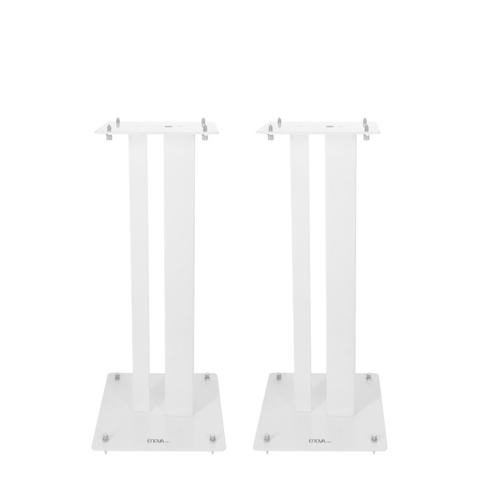 Pieds d'Enceintes Par Paire - Finition Blanc