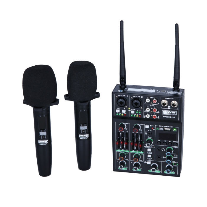Table De Mixage Et 2 Micros UHF