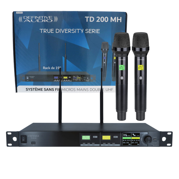 Double Micro Main UHF - True Diversity Serie