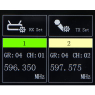 Double Micro Main UHF - True Diversity Serie