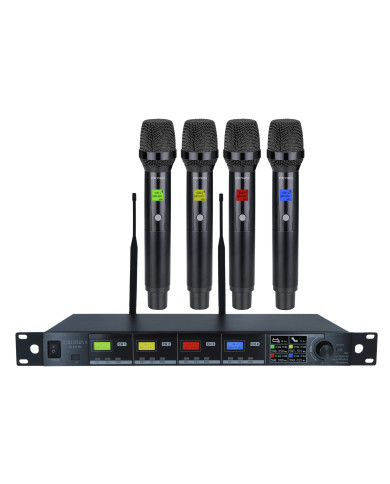 Micro Quadruple UHF - True Diversity Serie
