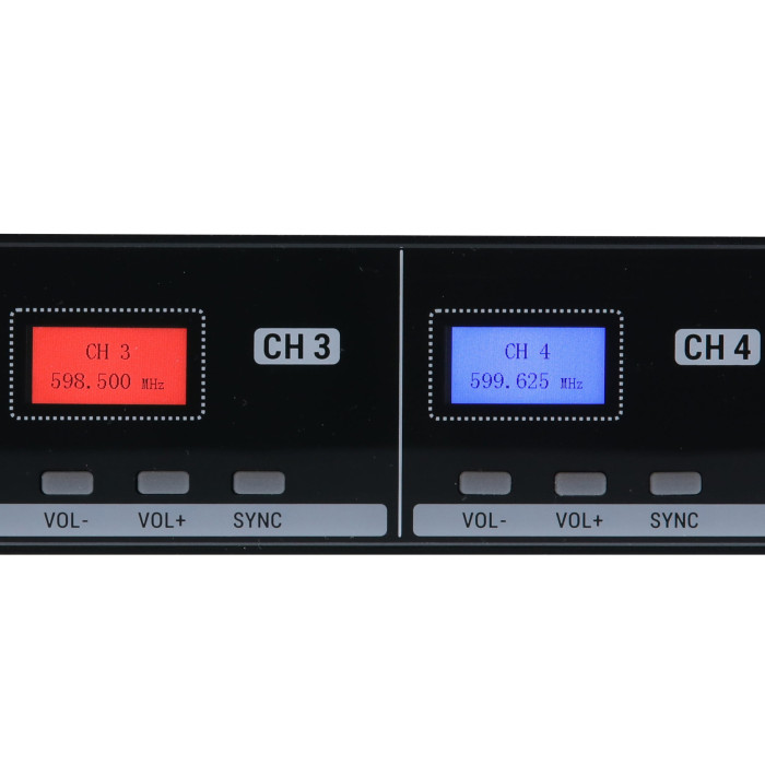Micro Quadruple UHF - True Diversity Serie