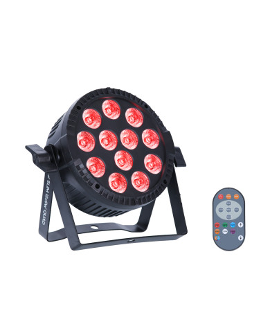 Par Slim 12 Leds De 6W 4-en-1
