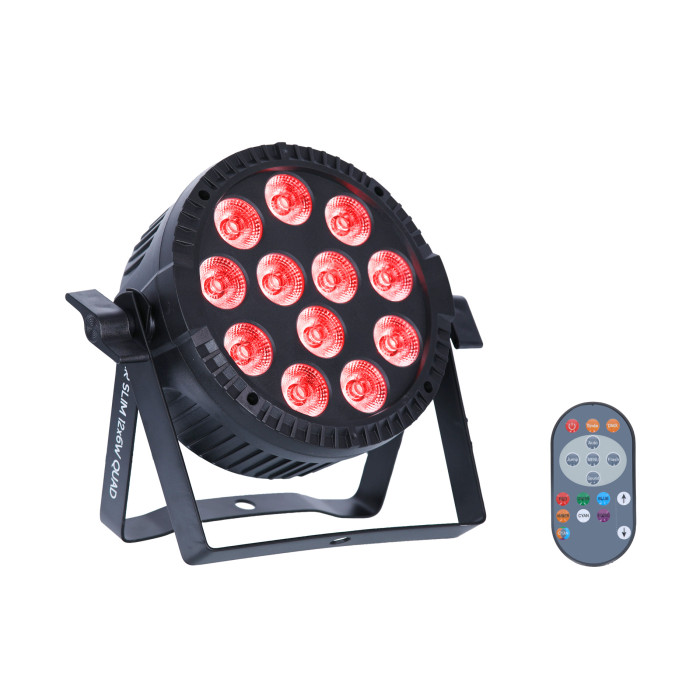 Par Slim 12 Leds De 6W 4-en-1
