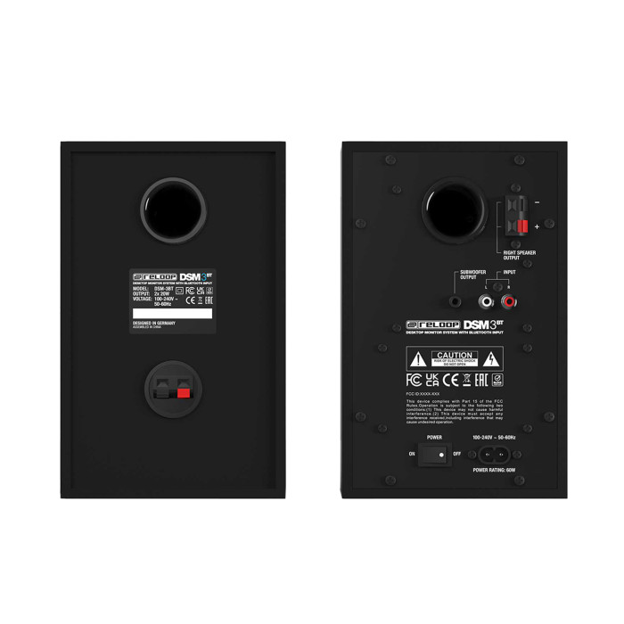 Platine Vinyle RT-1 BT + Enceintes Monitoring DSM-3 BT