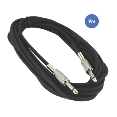 Câble 9m - JACK MONO Mâle - JACK MONO Mâle