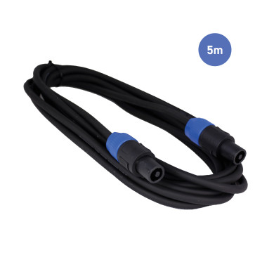 Câble 5m - SPEAKON Mâle - SPEAKON Mâle