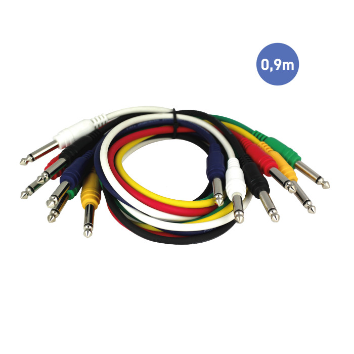 Câble 0,9m - JACK MONO Mâle - JACK MONO Mâle