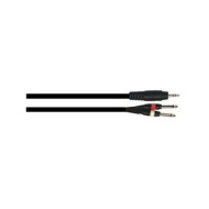 Câble 1,5m - MINI JACK STEREO Mâle - JACK MONO Mâle