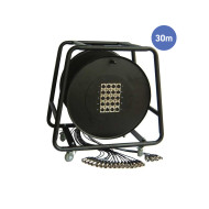 Multipaires Enrouleur 30m - 16 IN / 4 OUT
