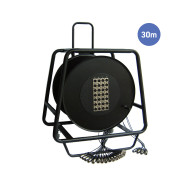 Multipaires Enrouleur 30m - 24 IN / 4 OUT
