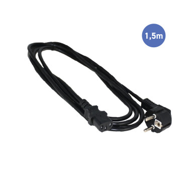 Câble d'Alimentation 1,5m - SHUCKO Femelle - Prise Electrique
