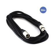 Câble 50m - XLR 3 PIN Mâle - XLR 3 PIN Femelle