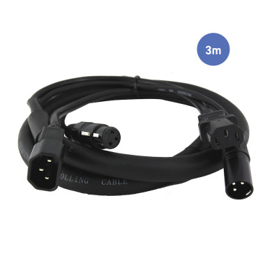 Câble 3m - SHUCKO Mâle - SHUCKO Femelle