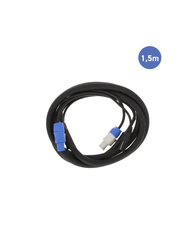 Câble 1,5m - POWERCON Mâle - POWERCON Femelle