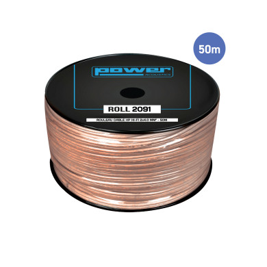 Rouleau Câble HP HIFI 2 x 4.0mm² - 50m
