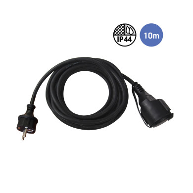 Câble 10m - Prise IP44 Femelle - Prise Electrique